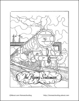 Learn about trains with a free printable train coloring book coloring books train coloring pages coloring pages