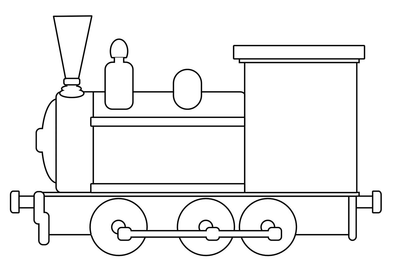 Old fashioned train