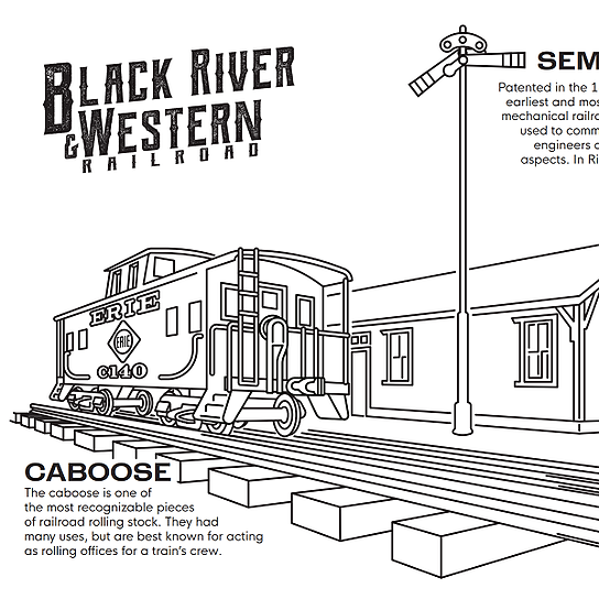 Black river western railroad home activities