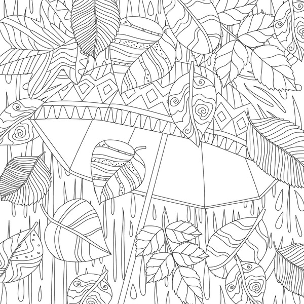 Hundred coloring book rain forest royalty