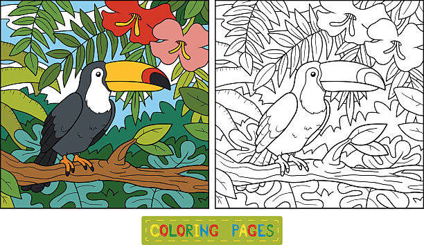 Coloring book stock illustration