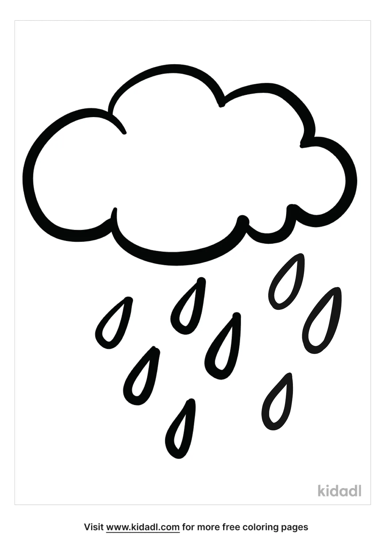 Free rain coloring page coloring page printables