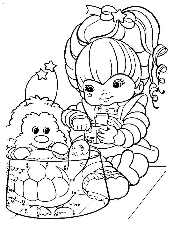 Rainbow bright coloring pages fish coloring page detailed coloring pages cute coloring pages