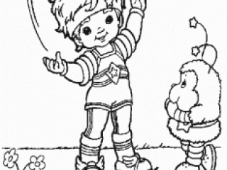 Best rainbow brite coloring pages for kids