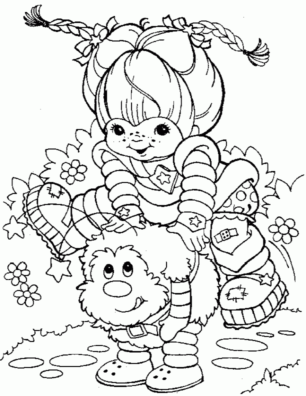 Rainbow brite colouring pages page cartoon coloring pages coloring books cute coloring pages