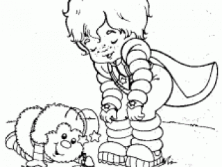 Best rainbow brite coloring pages for kids