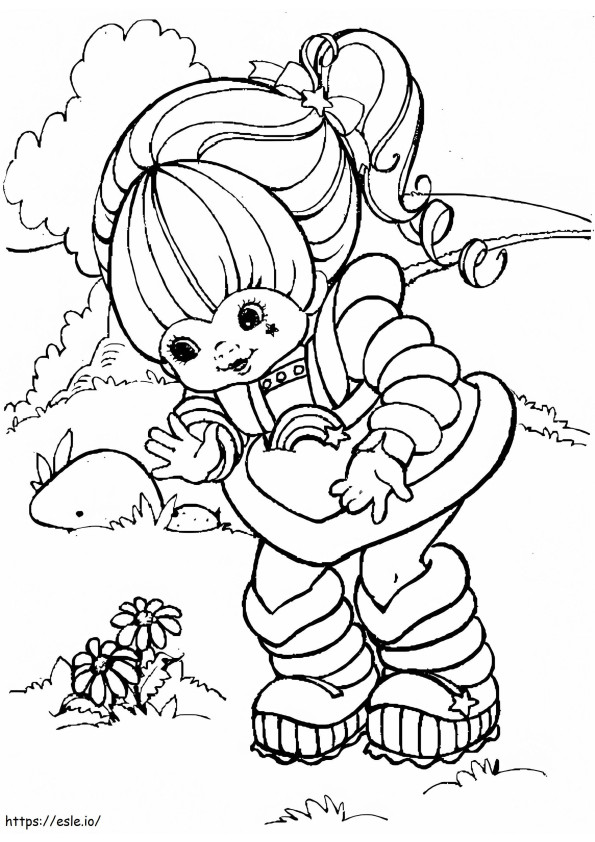 Rainbow coloring pages
