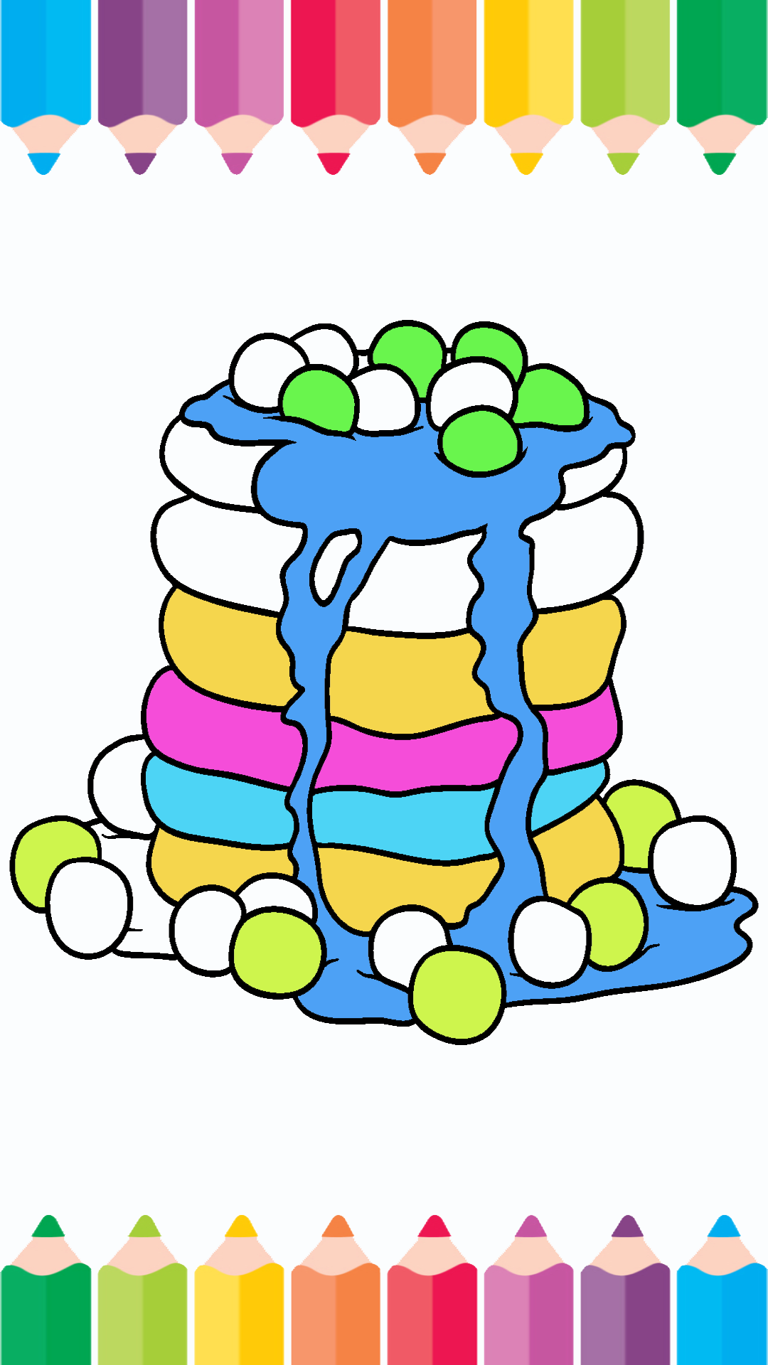 Birthday cake coloring bookappstore for android