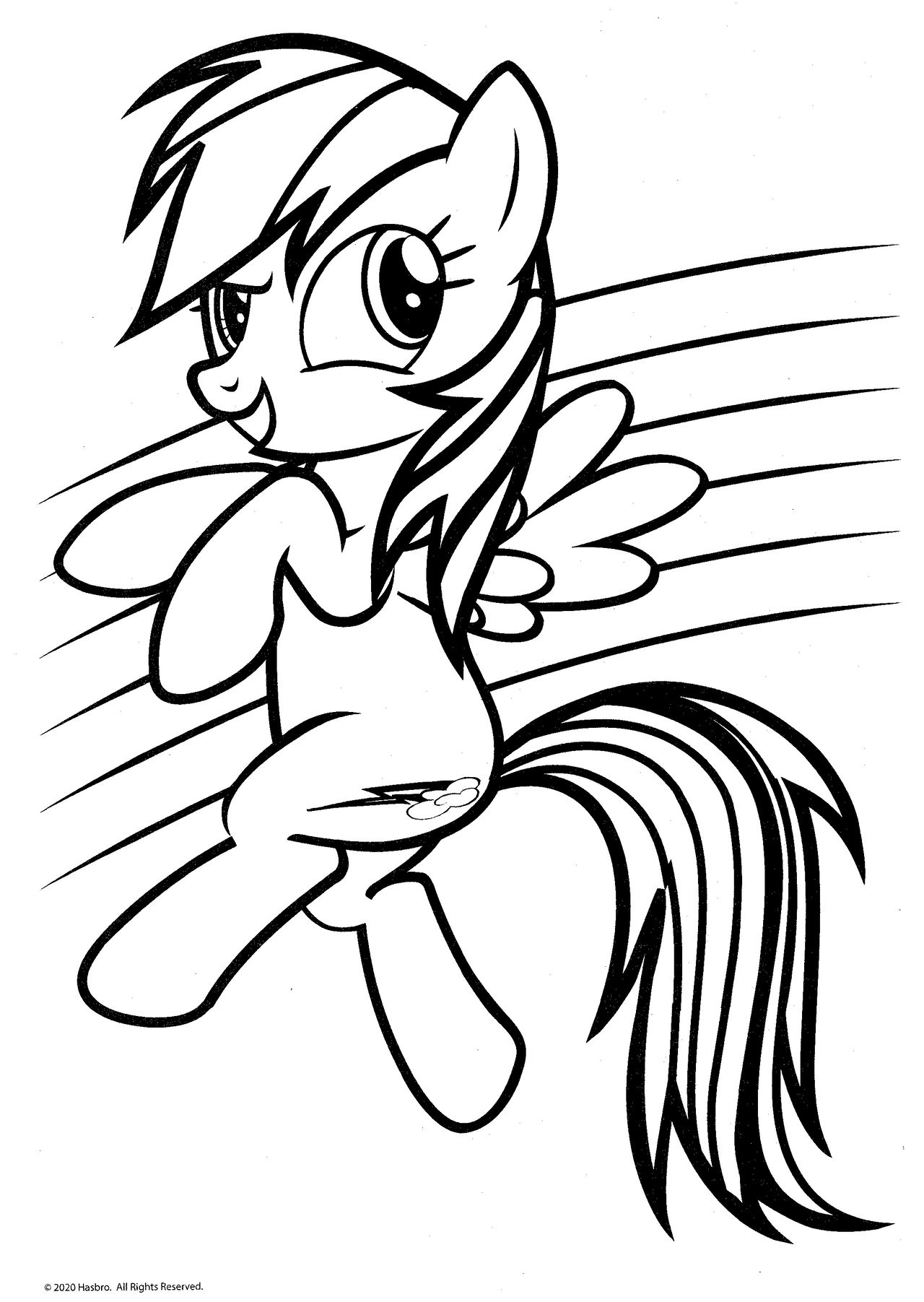 Mlp my little pony coloring page by magnificent