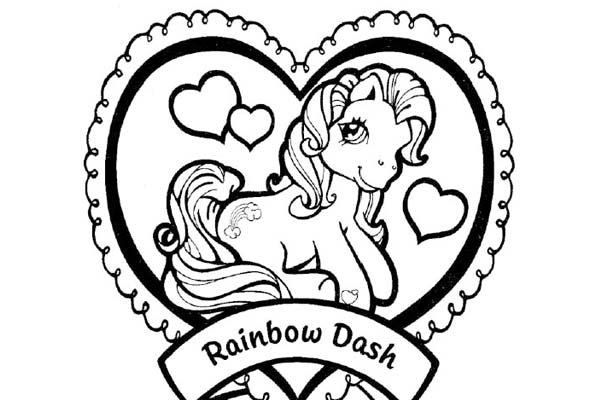 My little pony coloring pages free for kids