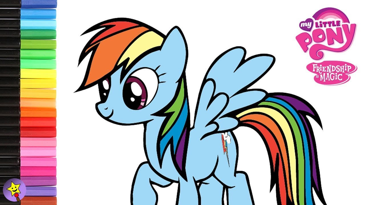 Y little pony coloring book rainbow dash coloring page lp lpfi
