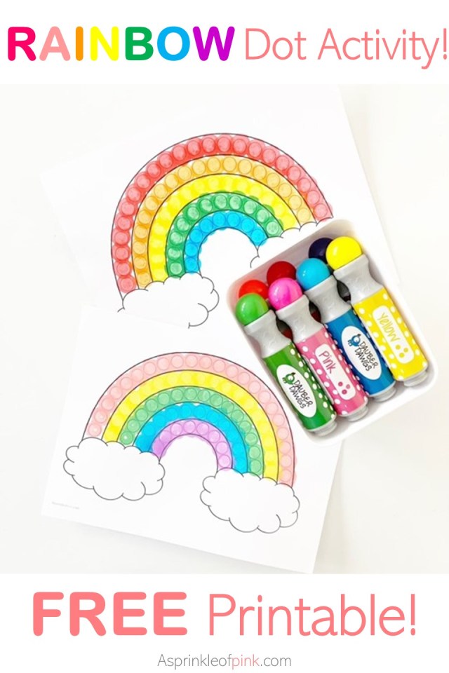 Rainbow dot activity