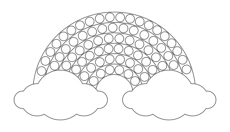 Best free dot rainbow printable pdf for free at printablee rainbow printable dot worksheets letter a crafts