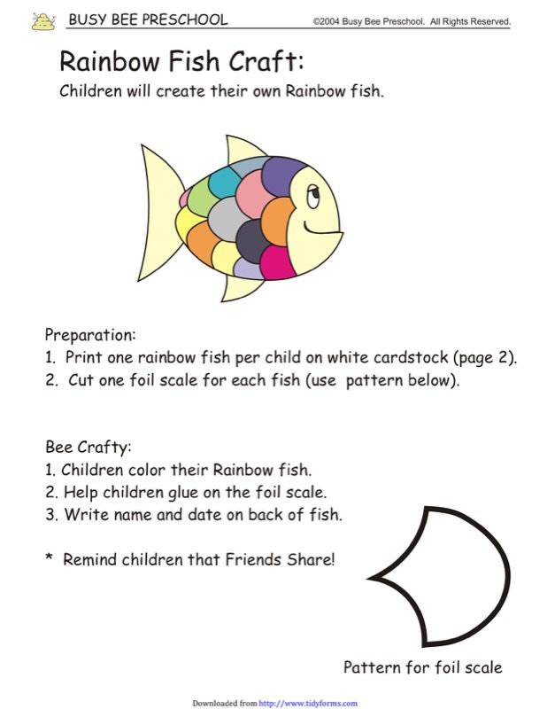 Fish template