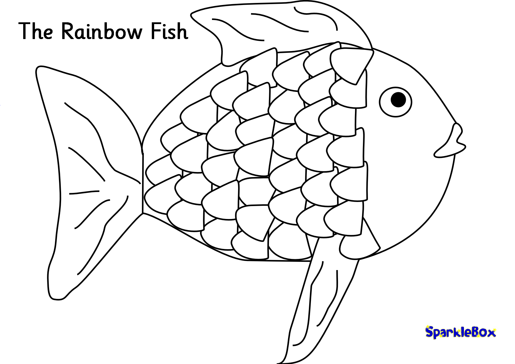 Rainbow fish louring for ict sb