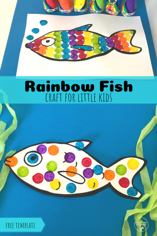 Rainbow fish craft