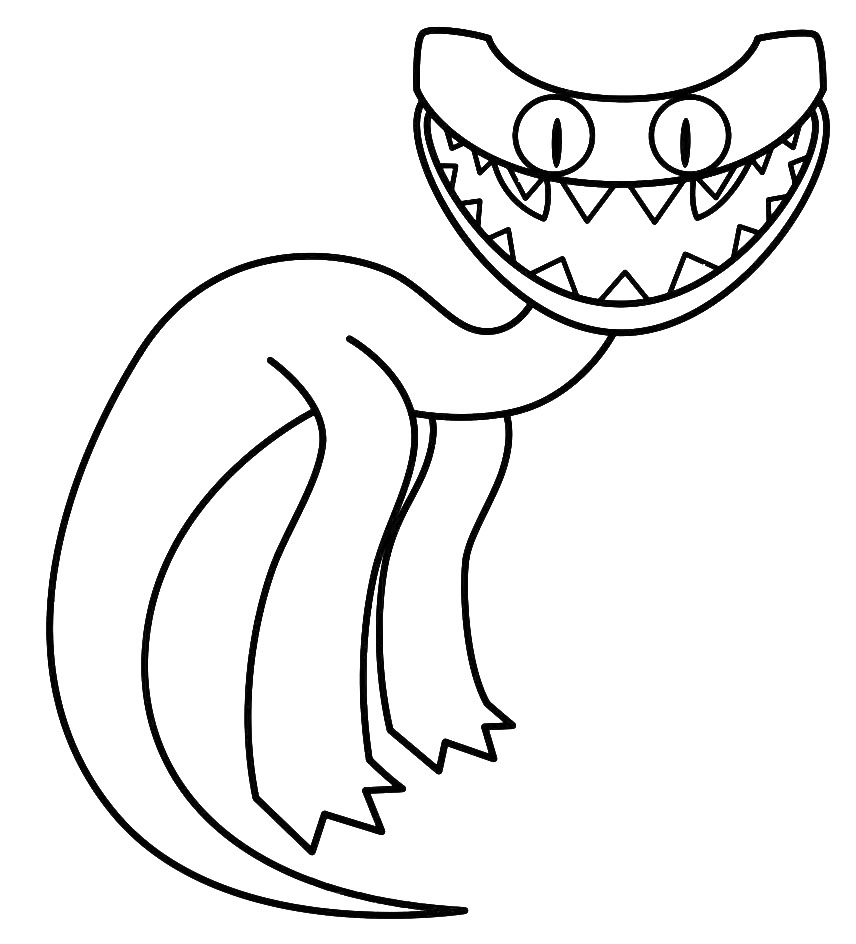 Rainbow friends chapter coloring pages cyan â having fun with children