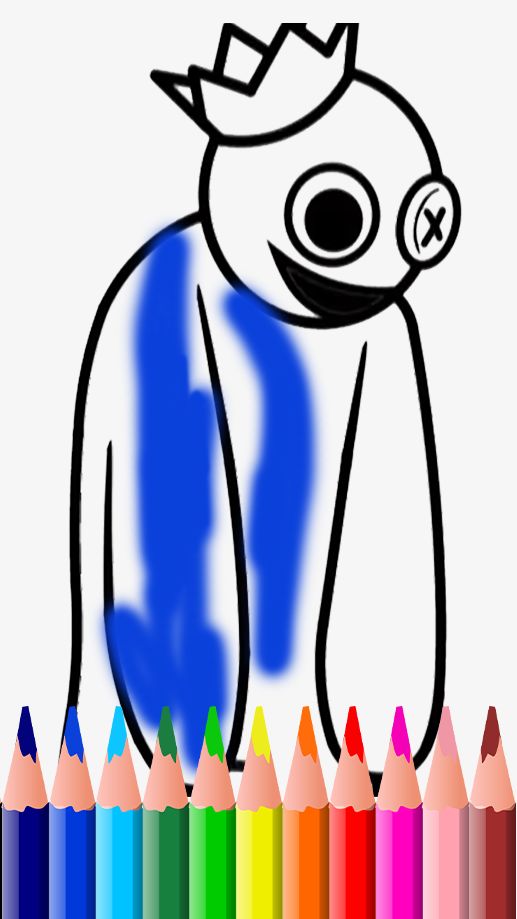 Coloring book rainbow friends android s apk download for free
