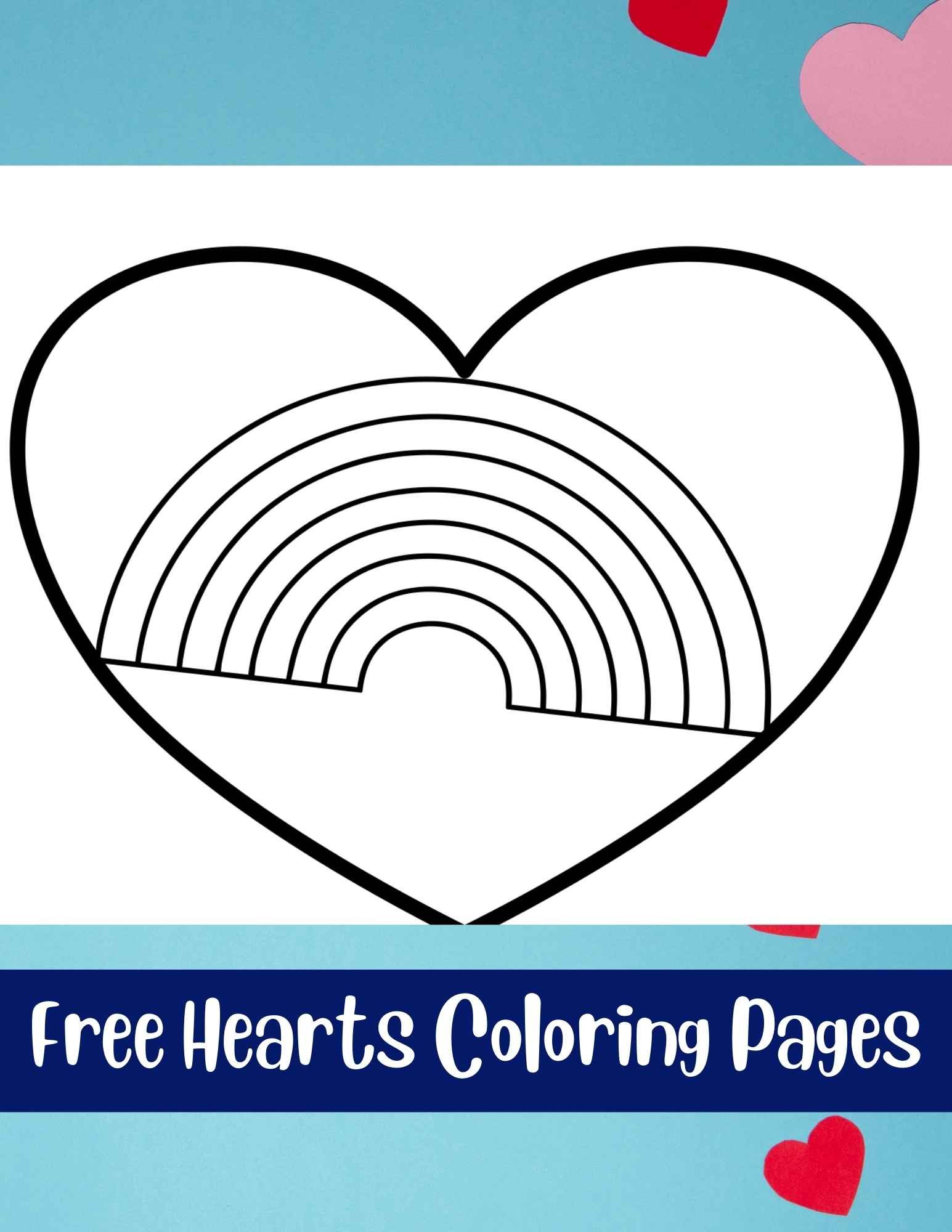 Free heart coloring pages â stevie doodles