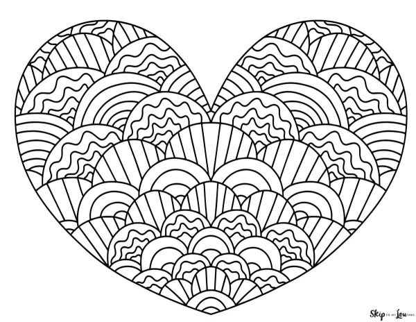 The best free valentines day coloring pages skip to my lou
