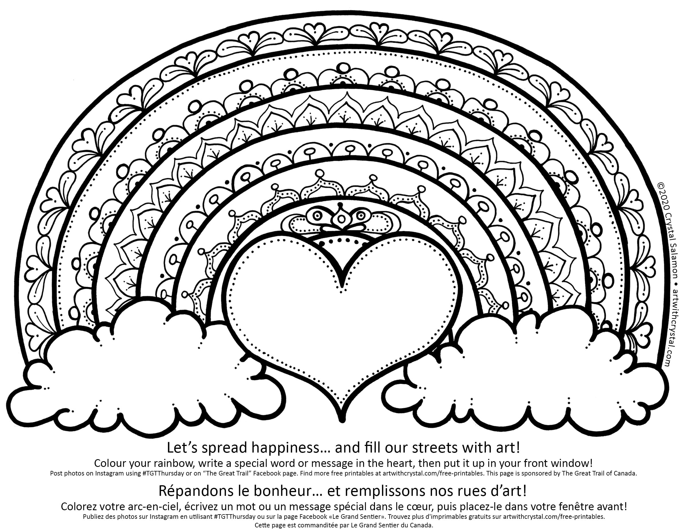 Happiness rainbow