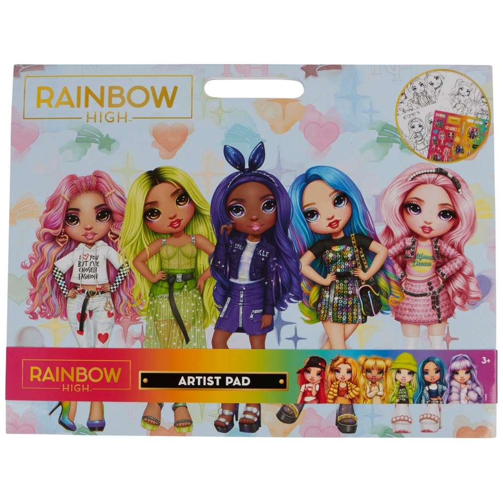 Rainbow high a artist pad smyths toys uk
