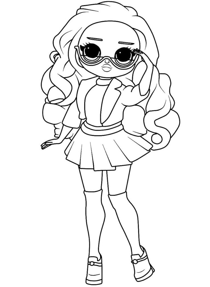 Ausmalbilder lol omg ausmalbilder zum drucken cute coloring pages kawaii girl drawings coloring pages