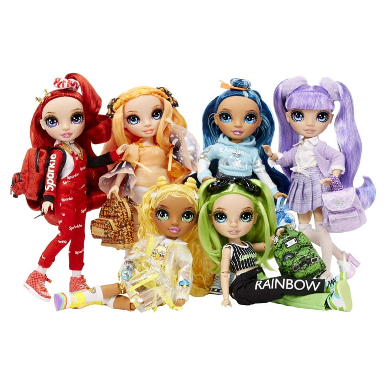 Rainbow high jr skyler bradshaw doll playset pieces