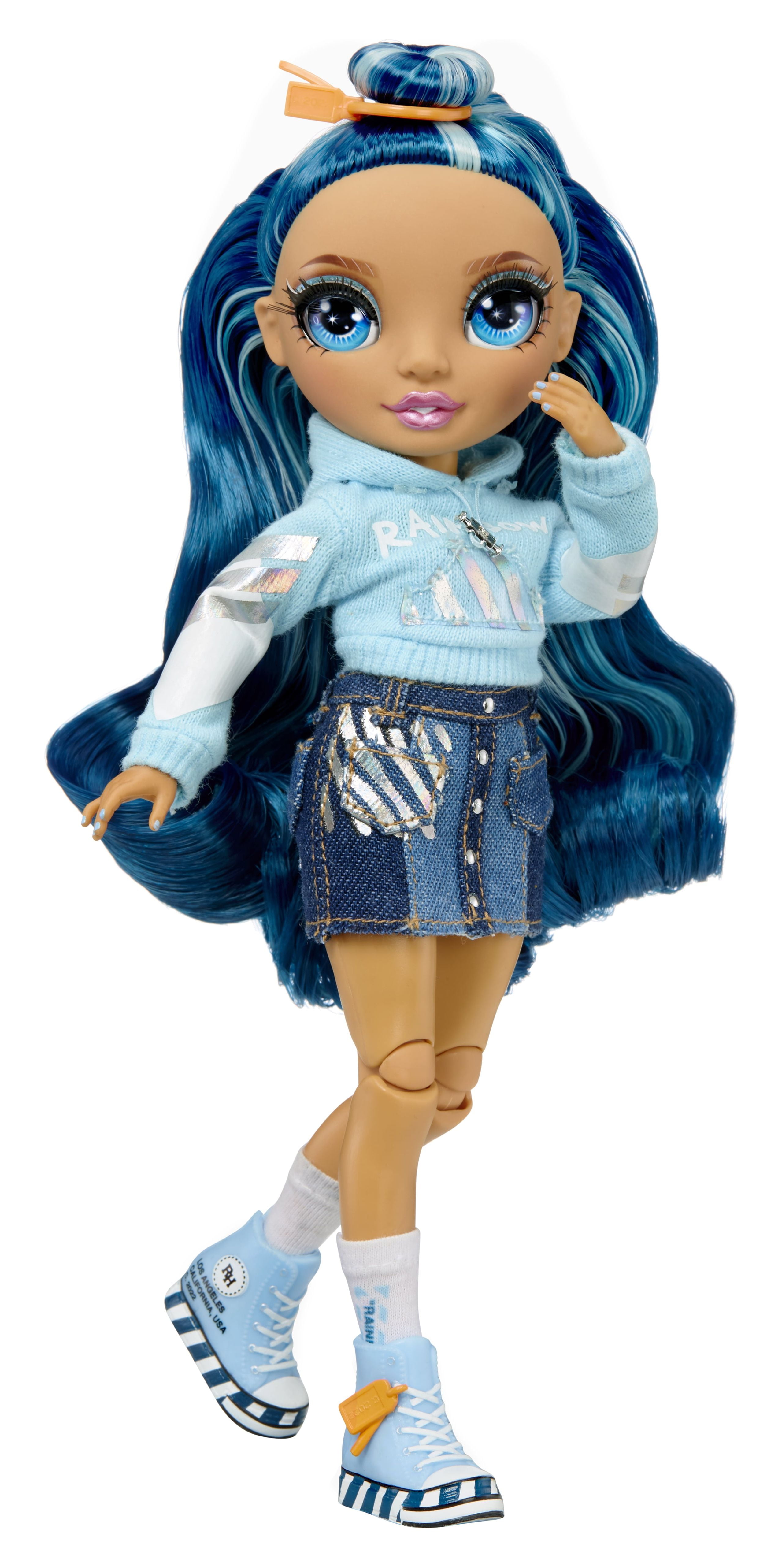 Rainbow high jr skyler bradshaw doll playset pieces