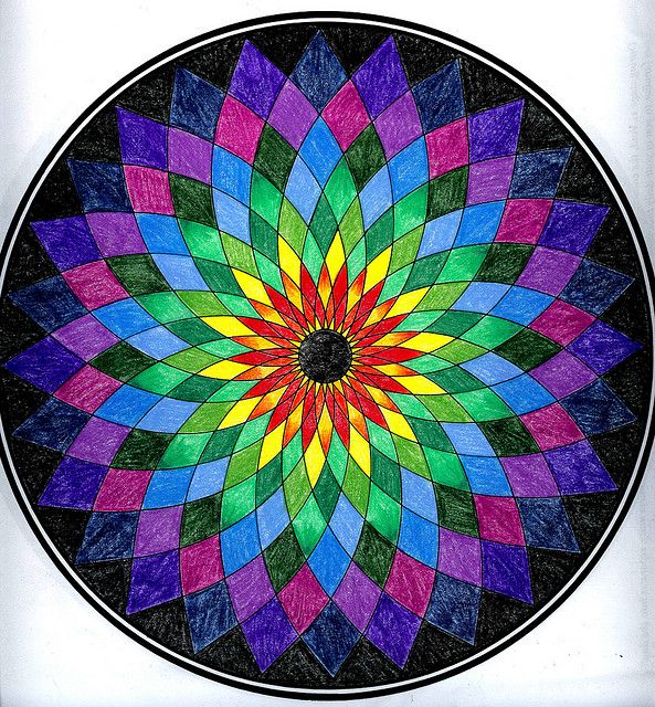 Rainbow mandala rainbow mandala mandala coloring mandala drawing