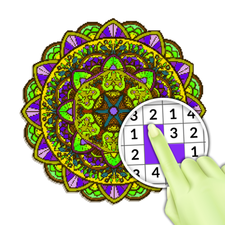 Mandala coloring book adults â