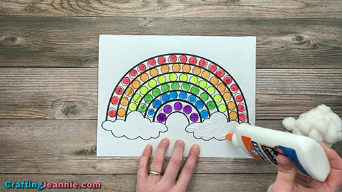 Do a dot rainbow free printable