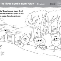 The rainbow song coloring page