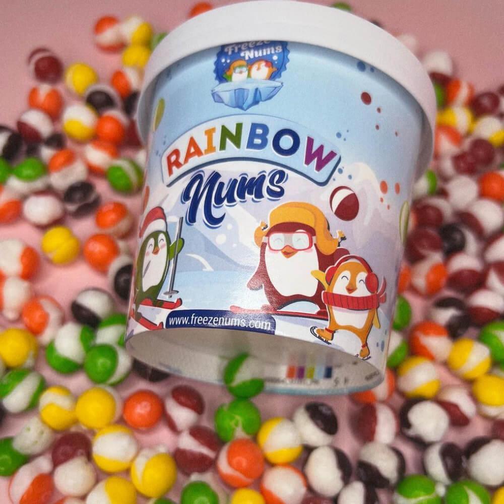 Freeze nums rainbow nums