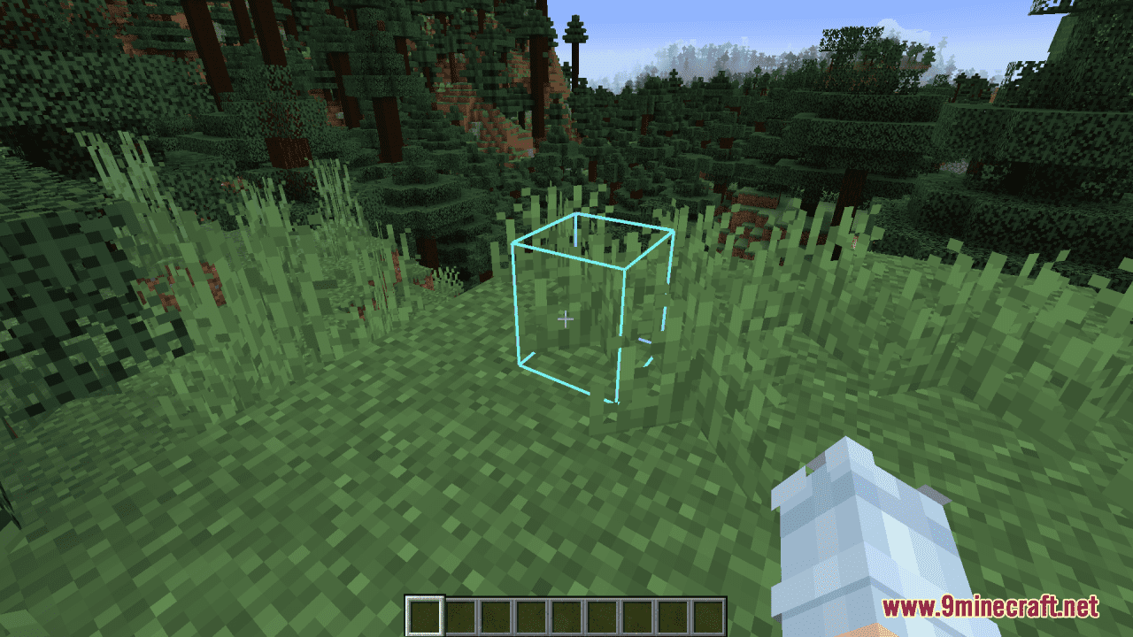 Rainbow fade outlines resource pack