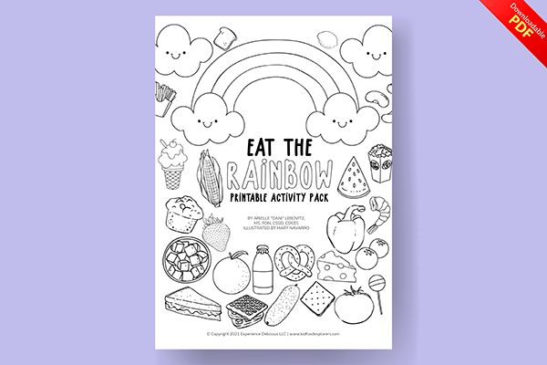 Eat the rainbow printable activity pack