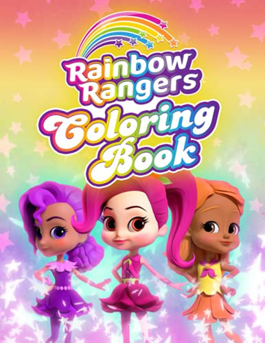 Rainbow rangers coloring book by gloria hafley