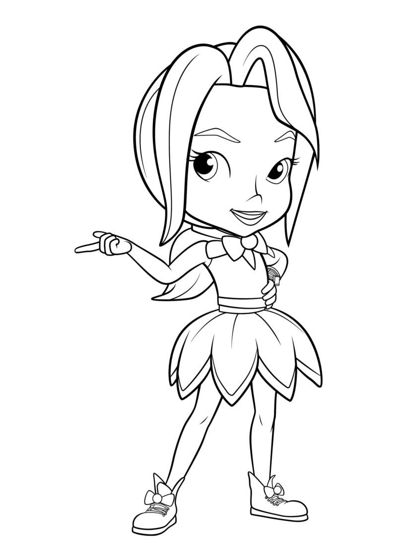 Rainbow rangers coloring pages free printable little sorceresses coloring pages for girls coloring pages rainbow