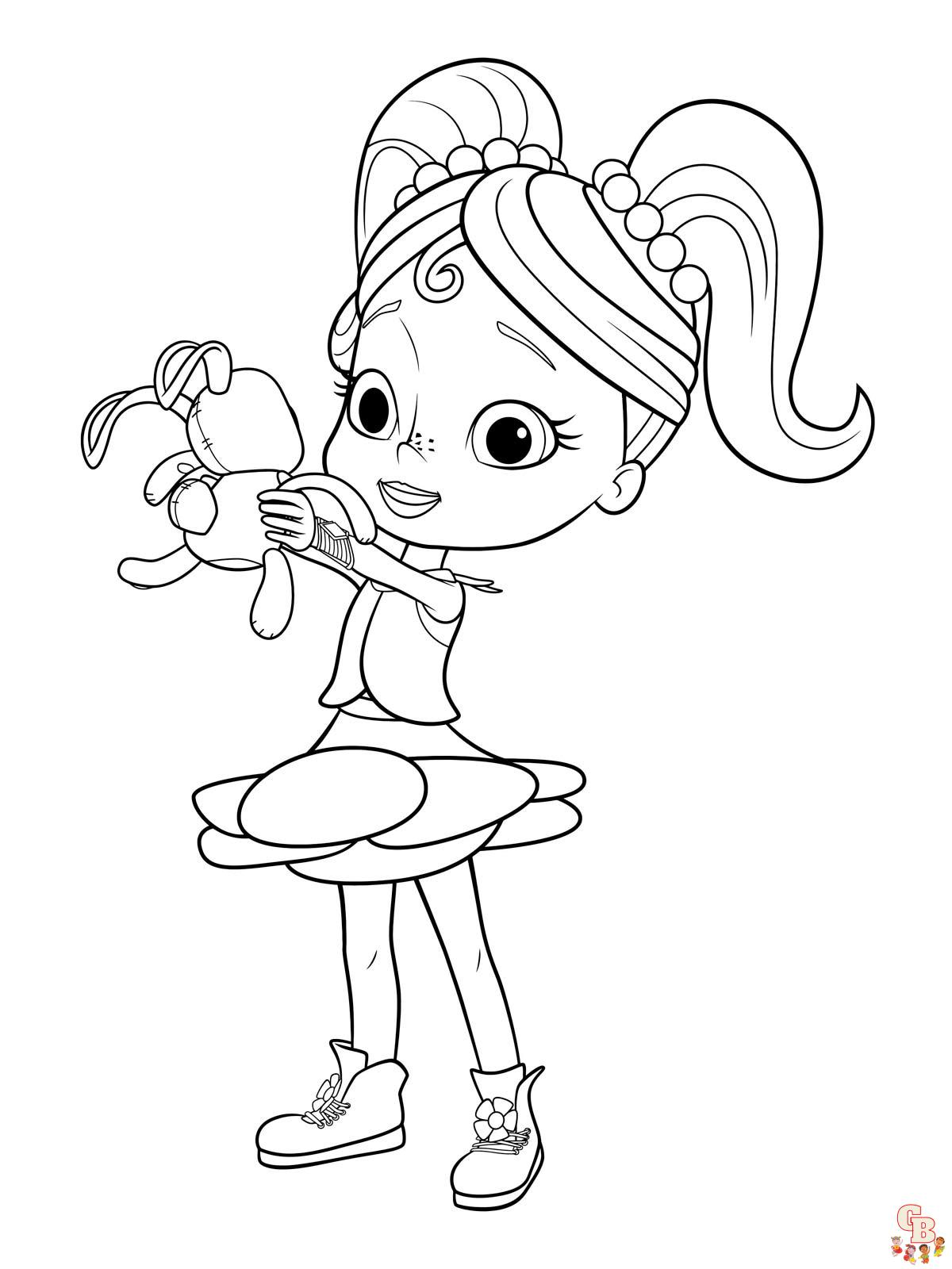 Rainbow rangers coloring pages free printable for kids