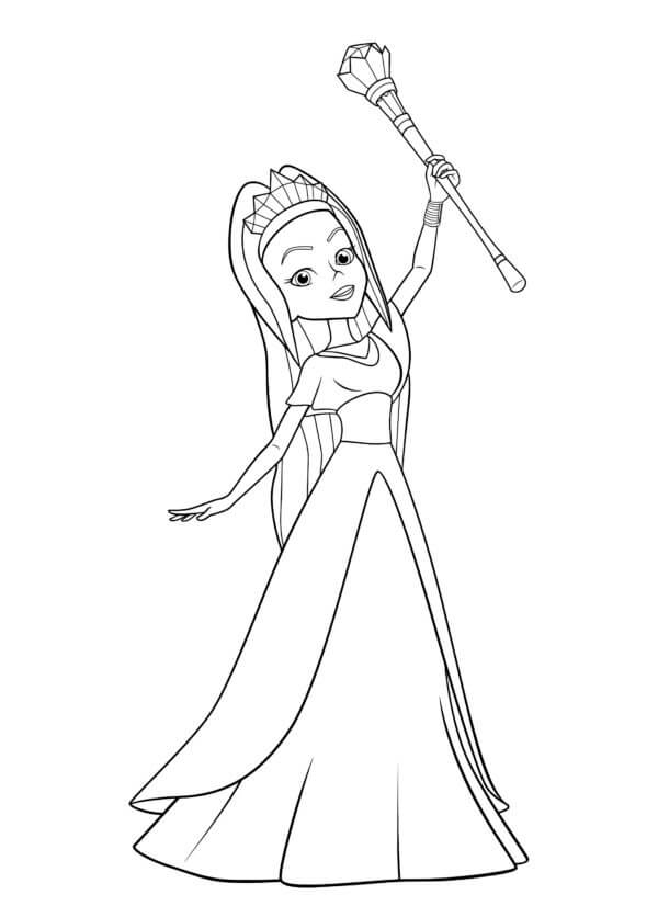 Kalia coloring page