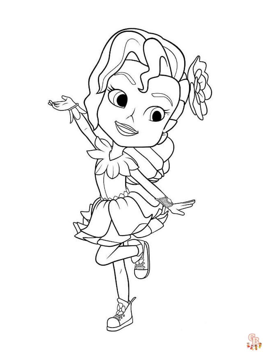 Rainbow rangers coloring pages free printable for kids