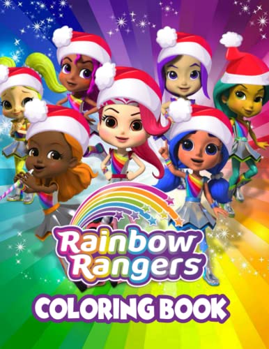 Buy rainbow rangers coloring book perfect coloring pages for rainbow rangers lovers with high quality illustrations to color for all ages paperback â oct online at u