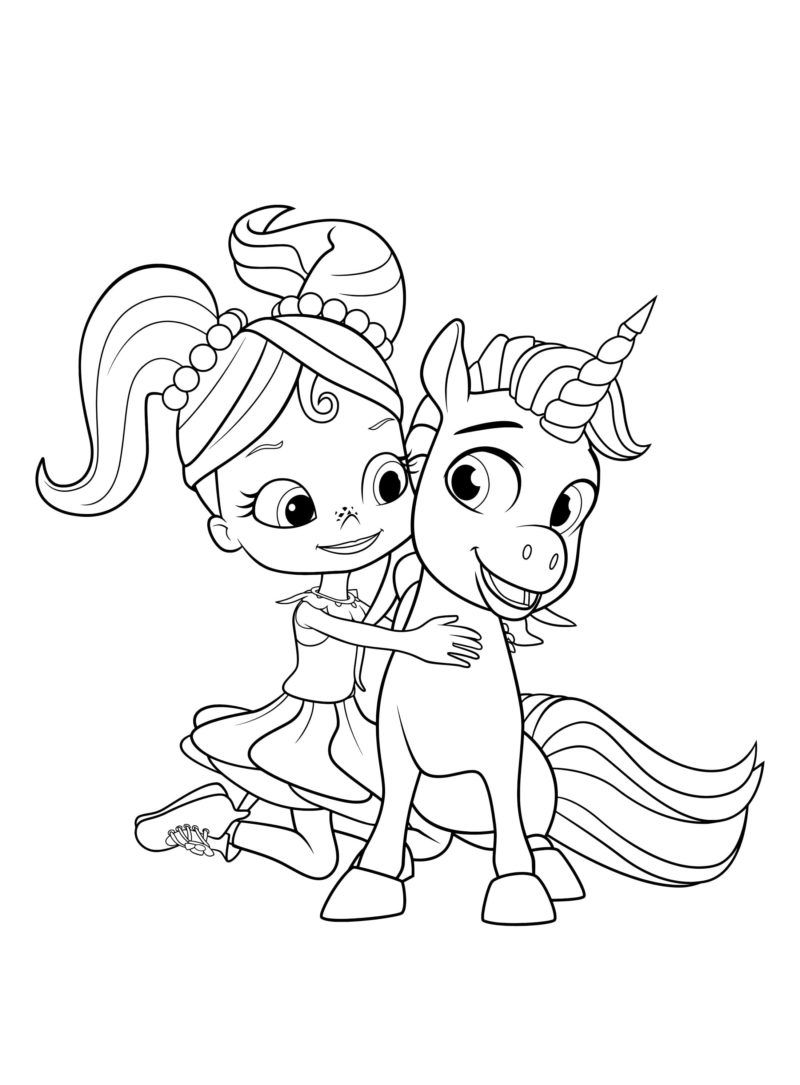 Rainbow rangers coloring pages free printable little sorceresses coloring pages coloring pictures coloring pages for girls