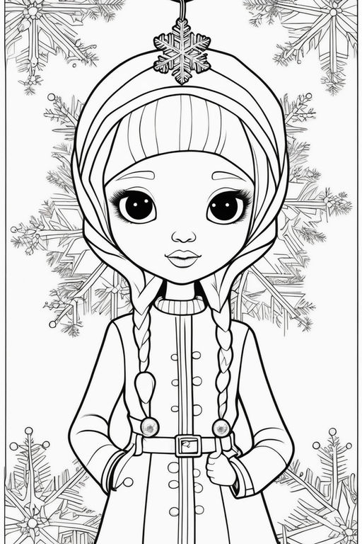 Elfo for coloring page