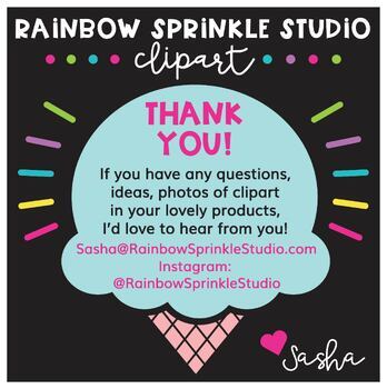 Coffee shop clipart by rainbow sprinkle studio