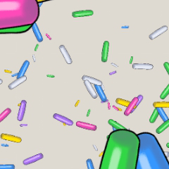 Rainbow sprinkles