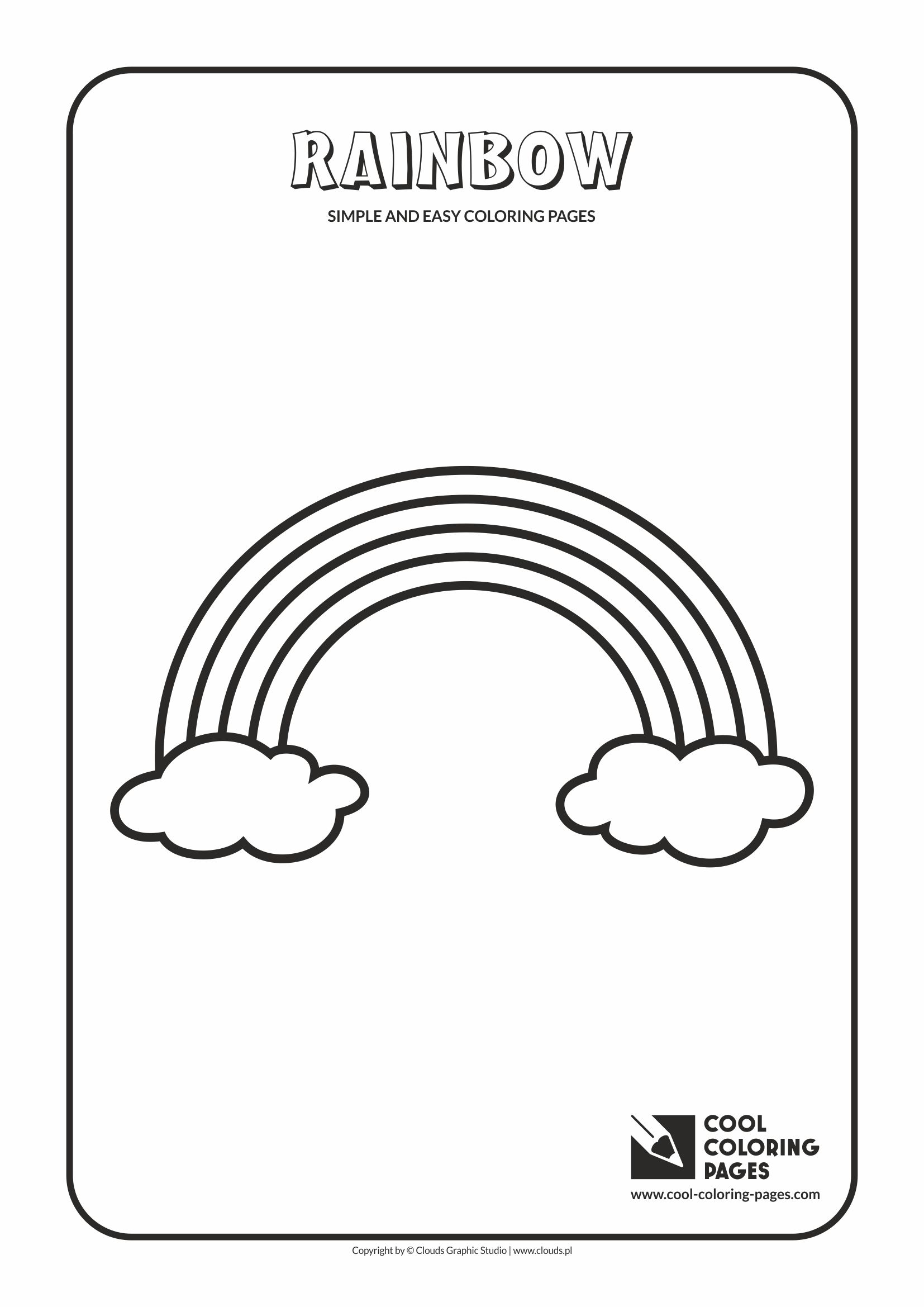 Cool coloring pages simple and easy coloring pages