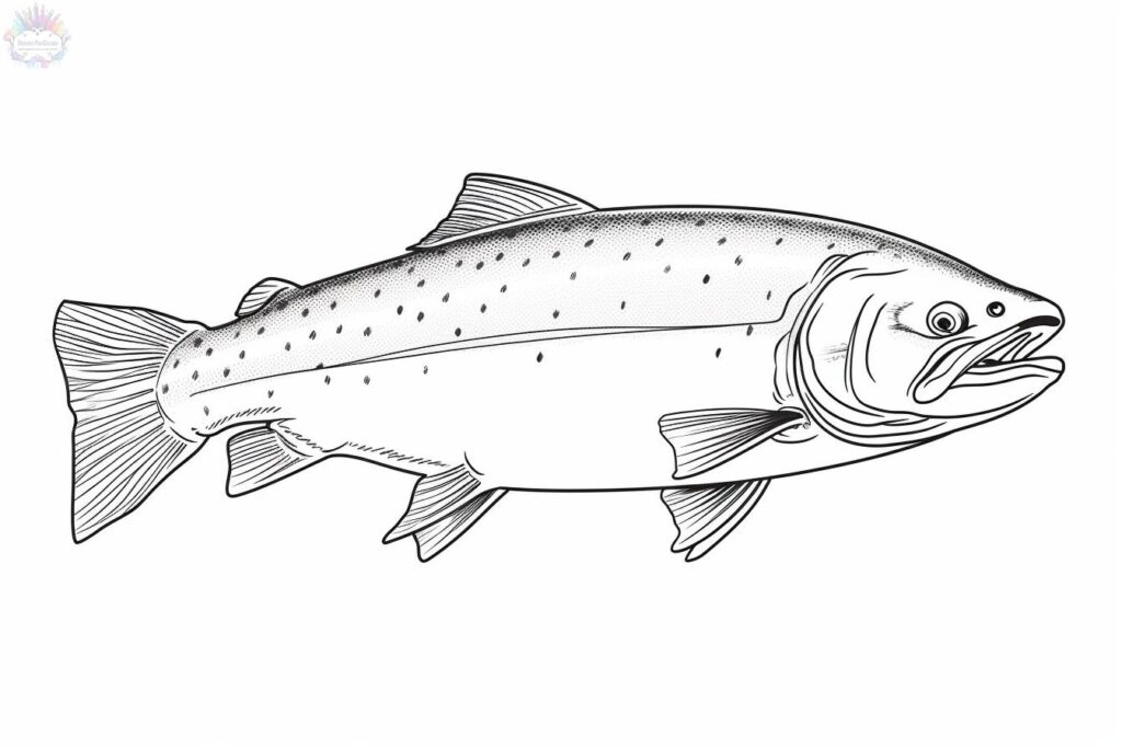 Fish coloring pages