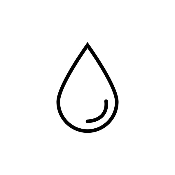 Blood drop icon royalty