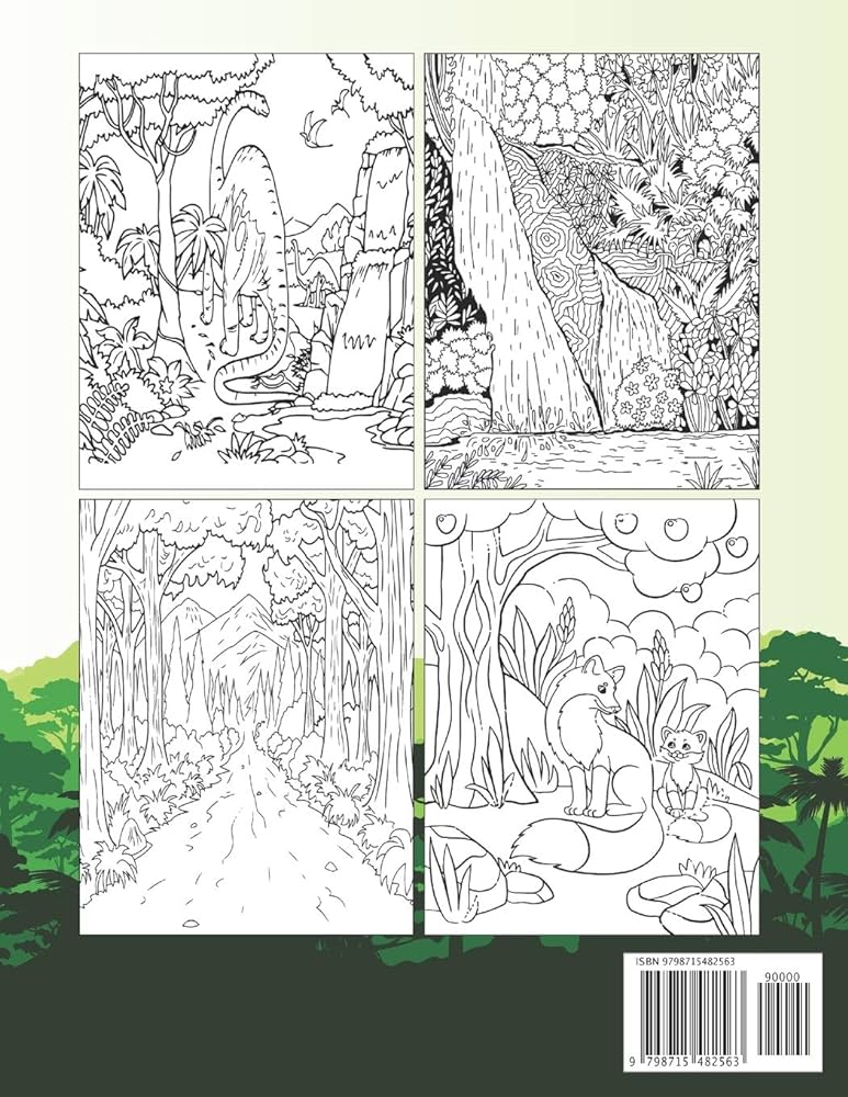 Buy adult raforest colorg book exotic ra forest scenes to color prtable tropical raforest adults activity book forest ranger gifts raforest adventure book bird lovers gift ideas book onle at low prices